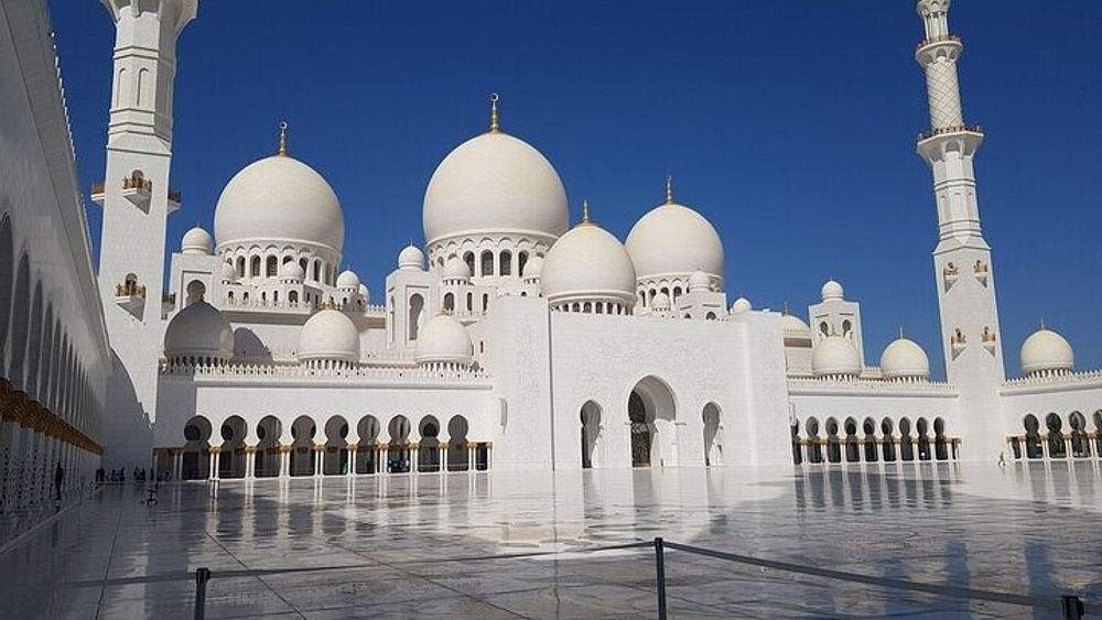 Abu Dhabi Grand Mosque & Evening Dubai Desert safari with BBQ