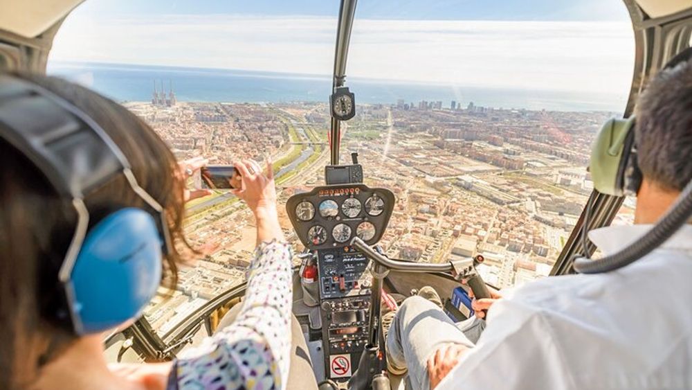 Barcelona's Panoramic Helicopter Flight