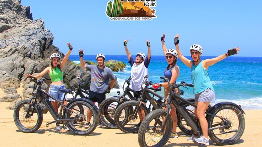 Electric Bike Beach & Deset Tour in Cabo by Cactus Tours Park