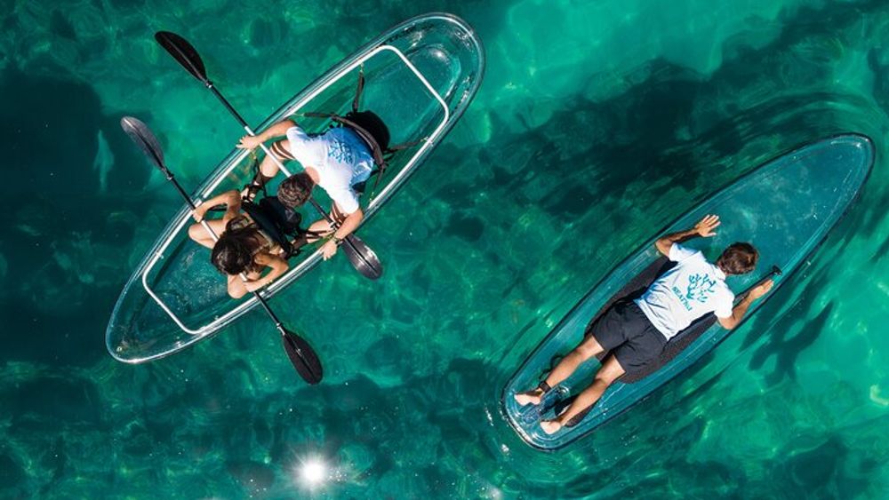 Arrábida: Guided Transparent Kayaking Tour