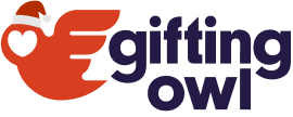Gifting Owl Christmas Logo
