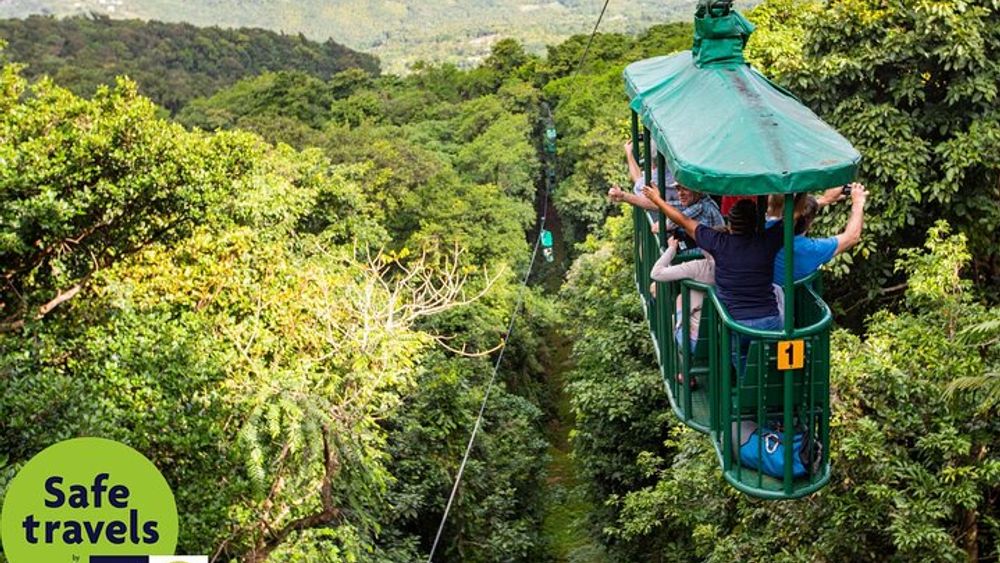 St. Lucia Aerial Tram Tour at Rainforest Adventures