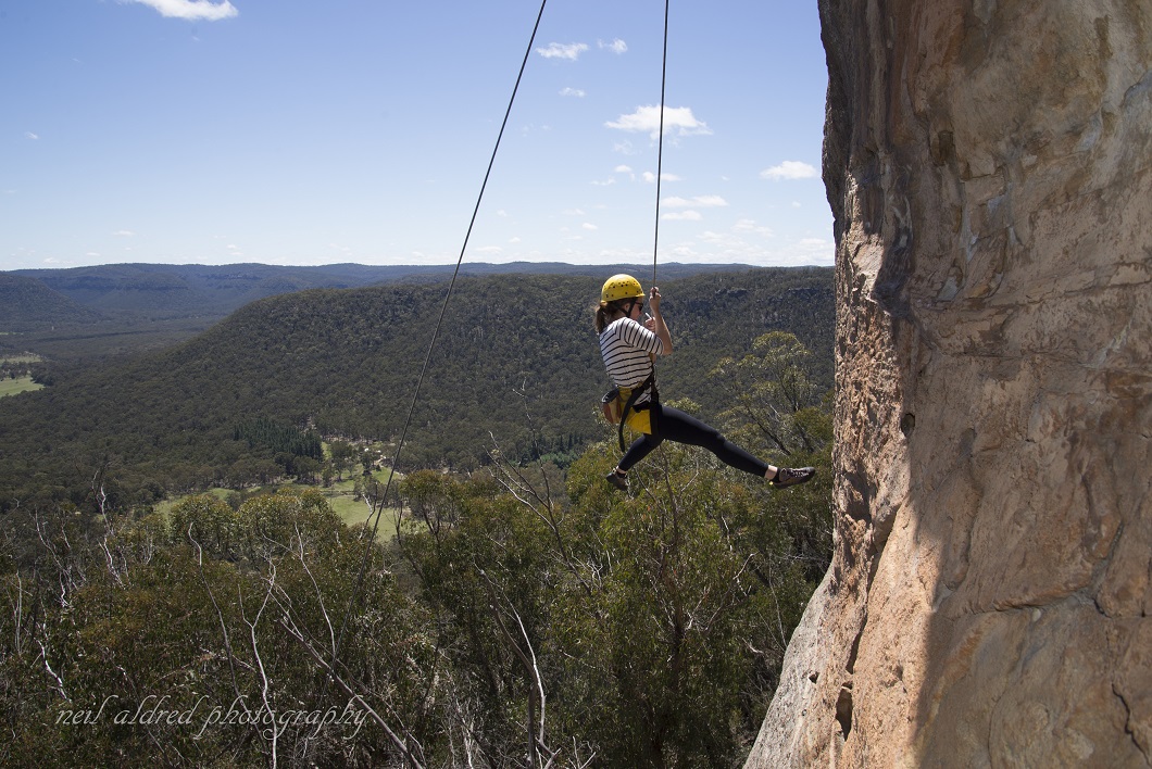 Blue Mountains Full day Abseiling and Rock Climbing Adventure