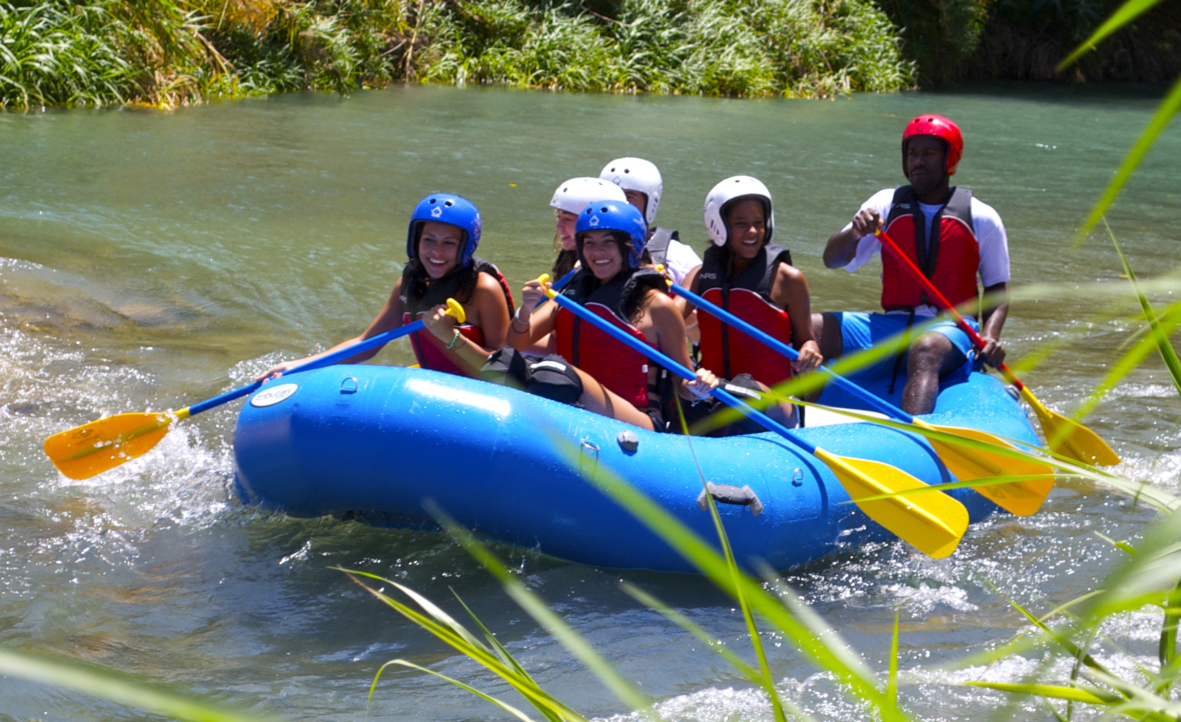 River Rapids Rafting Adventure from Montego Bay