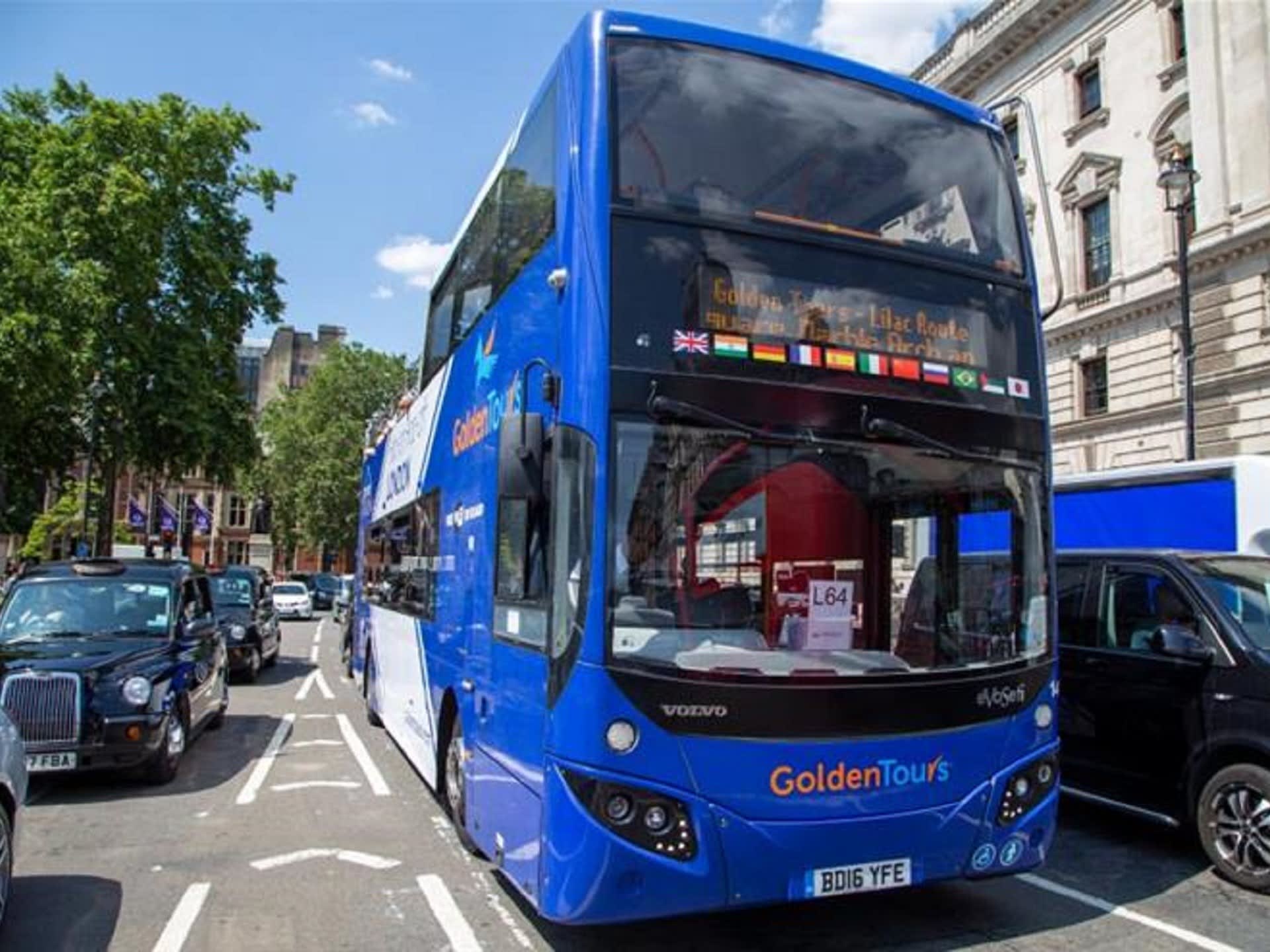 Hop-On Hop-Off London Bus Tour, Golden Tours