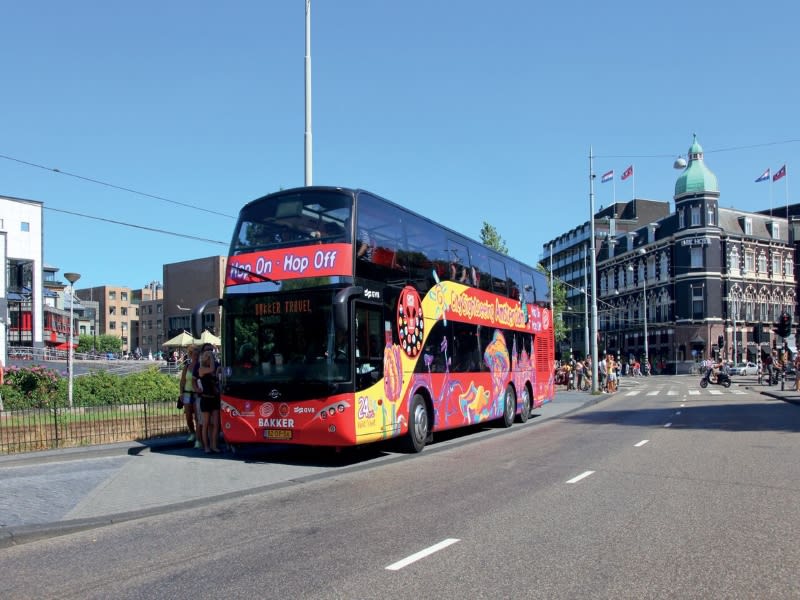 Hop On Hop Off 24 hours Amsterdam Bus Tour