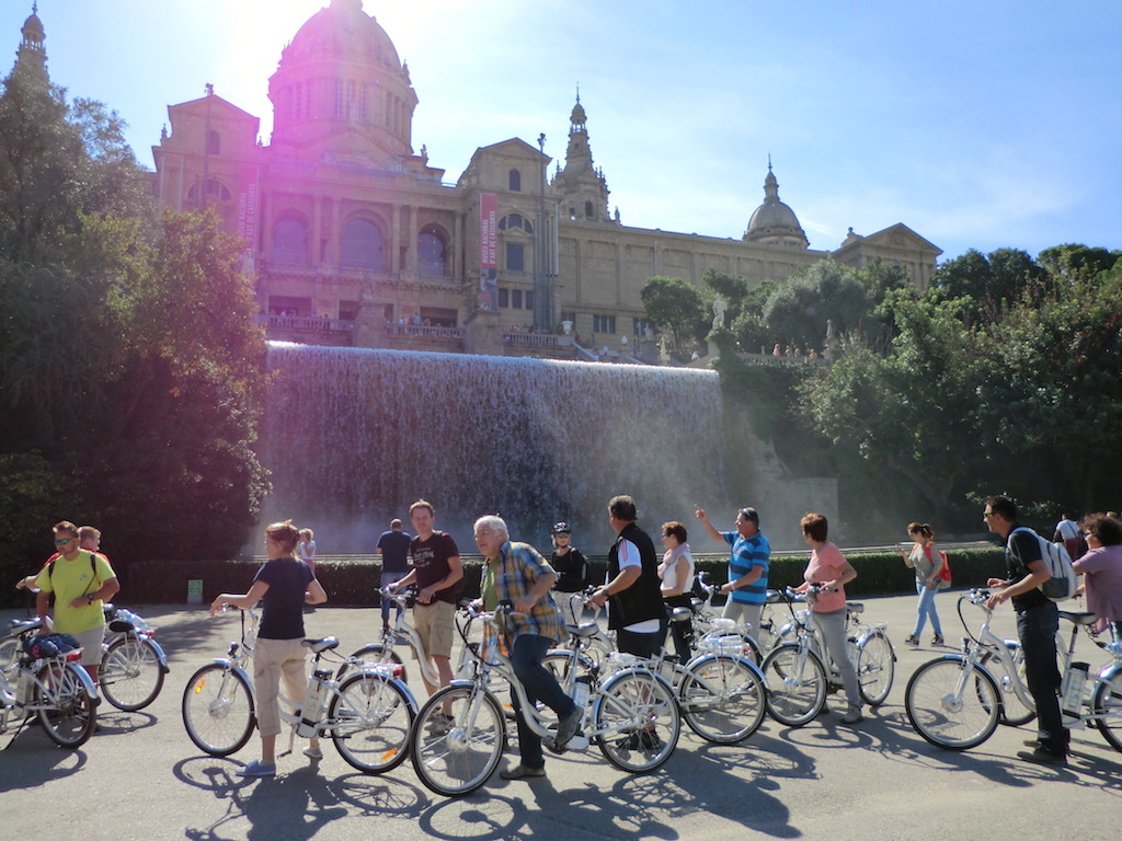 Barcelona Electric Bicycle Tour- 4hrs