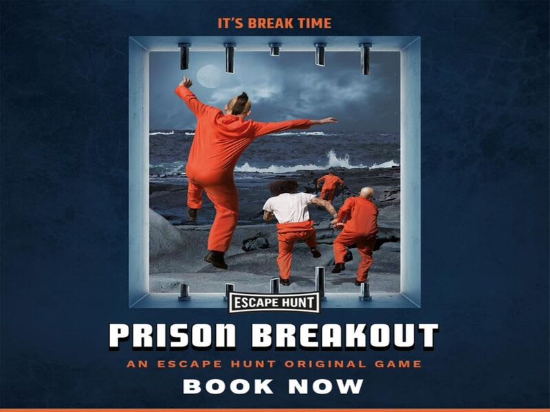 Prison Breakout Escape Room for 3 People