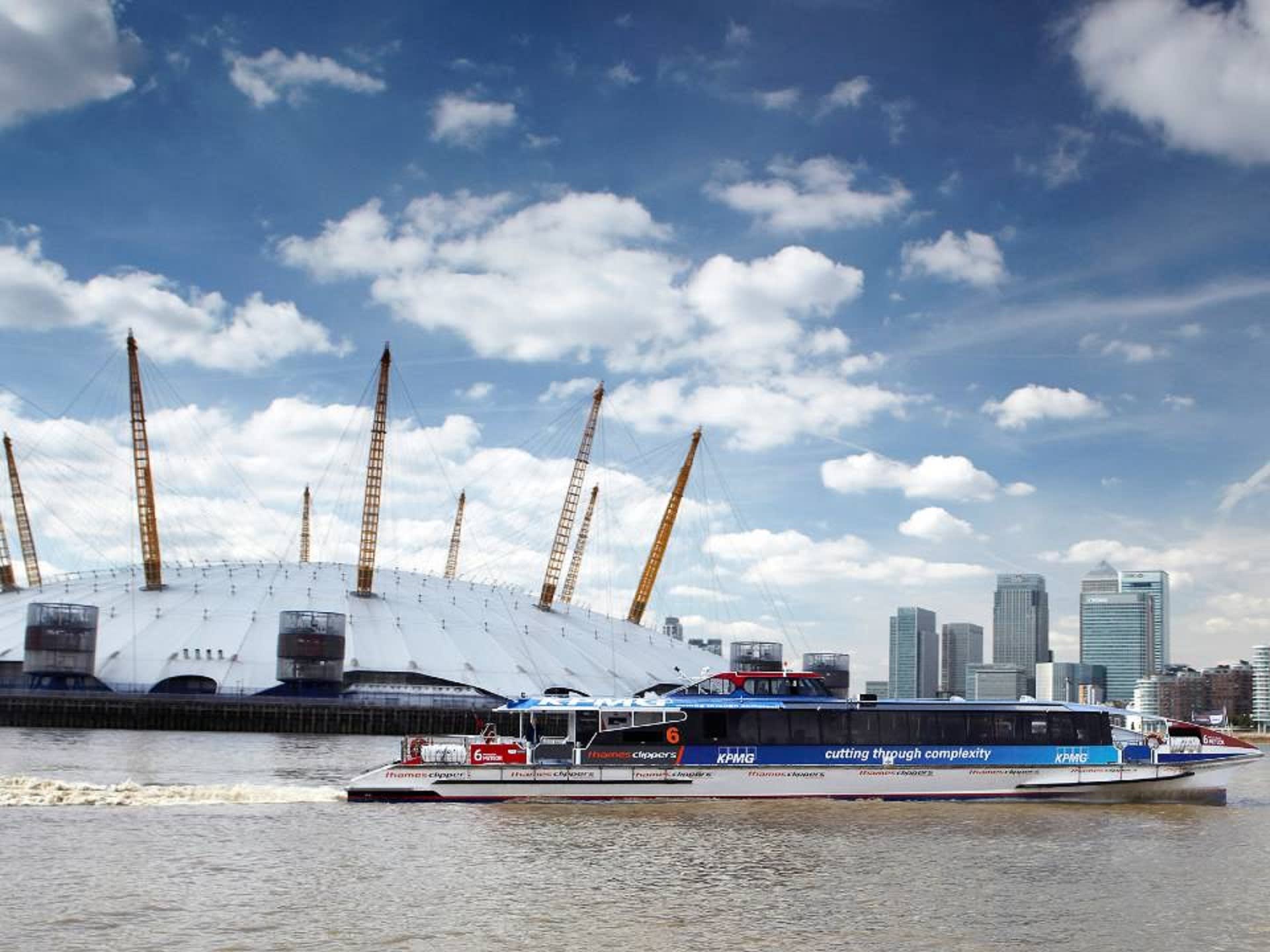 IFS Cloud Cable Car and Thames Clippers