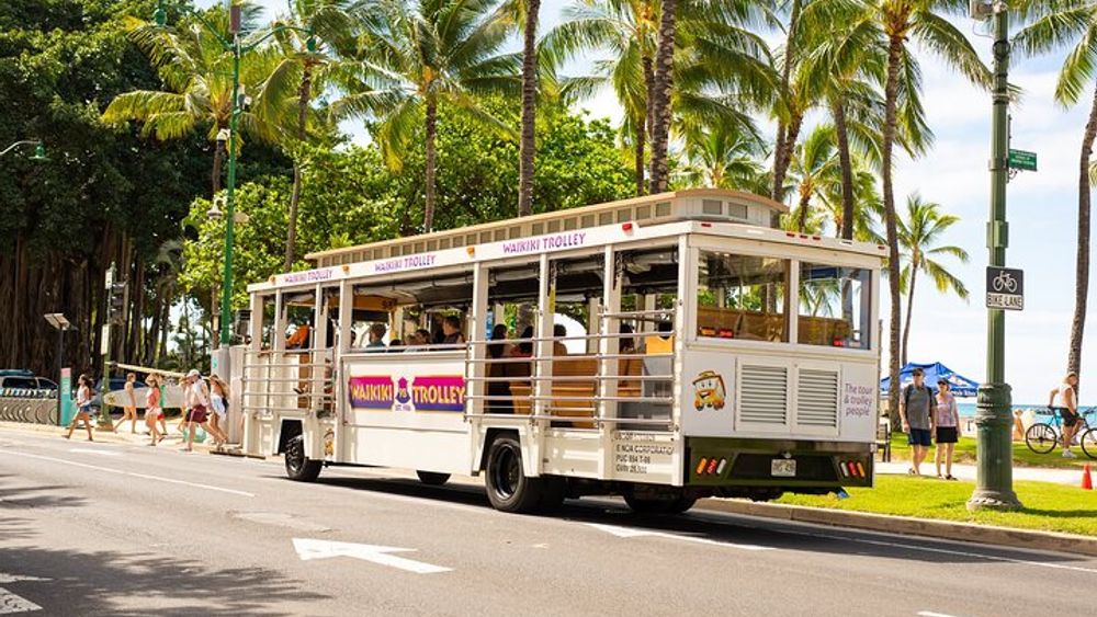 Waikiki Trolley Hop-On Hop-Off Tour of Honolulu