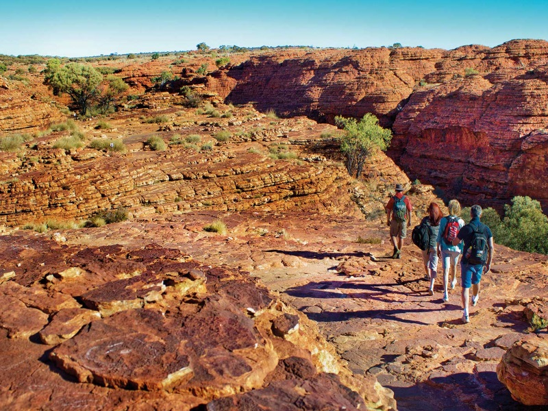 Kings Canyon & Outback Panoramas ex Uluru