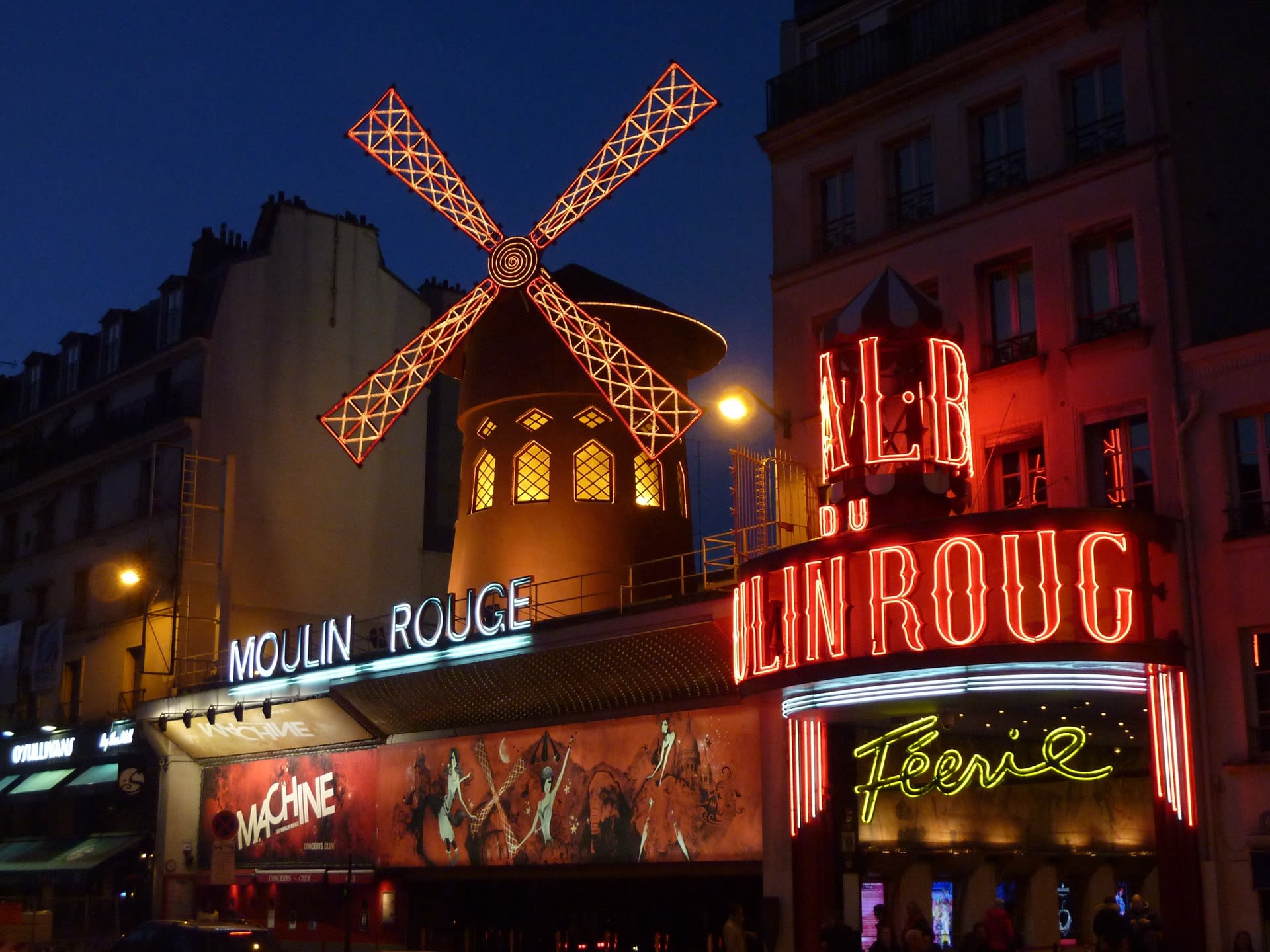 Moulin Rouge Cabaret, Dinner Cruise & Eiffel Tower