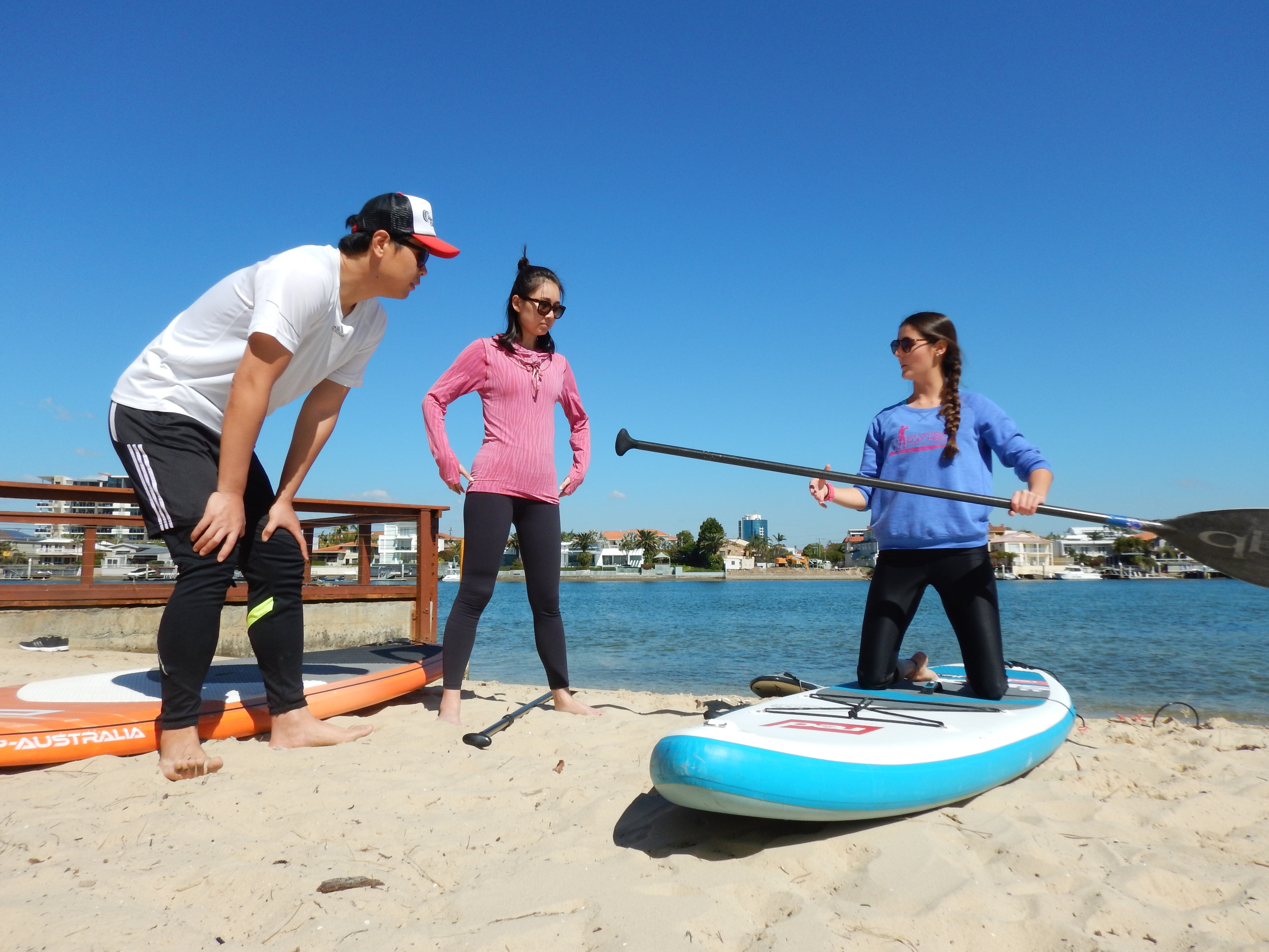 STAND UP PADDLE BEGINNER'S LESSON